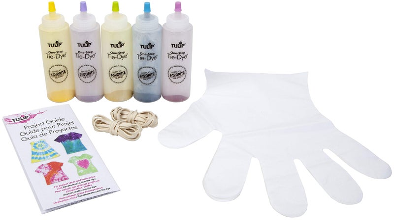 Tulip One-Step Tie Dye Backpack Kit Neon, 31pc, Party and Craft Supplies, Vibrant Colors for Fashion Art Projects - Image 2